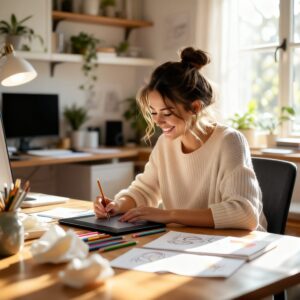 Liora X entdeckt die digitale Kunst für sich