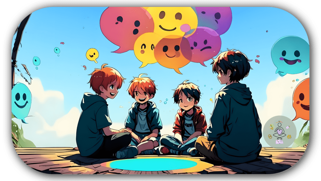 Reflektieren mit Kinder und Teenagern