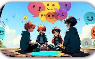 Reflektieren mit Kinder und Teenagern