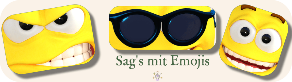Reflektieren mit Kindern Emojis helfen dabei