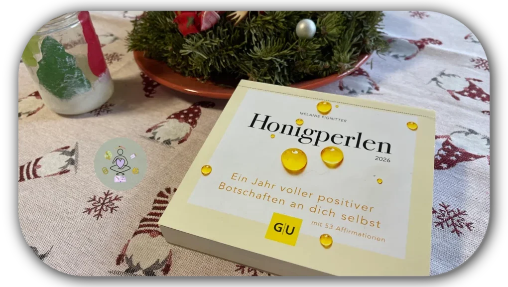 positive Affirmationen Honigperlen Kalender Deckblatt